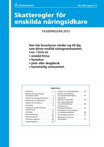 skatteregler för samfälligheter